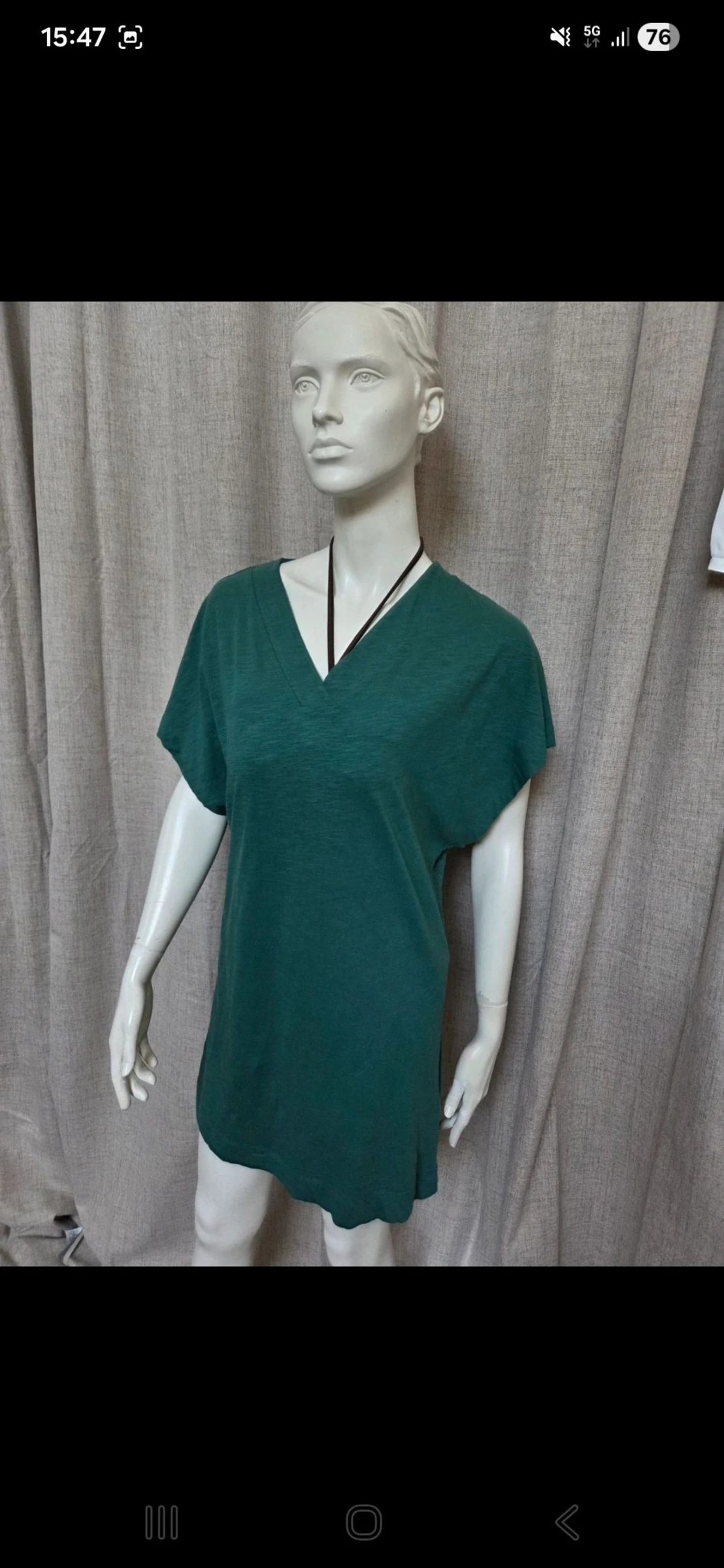 Robe de plage et maillot marron 36
